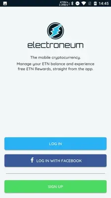 Electroneum android App screenshot 1